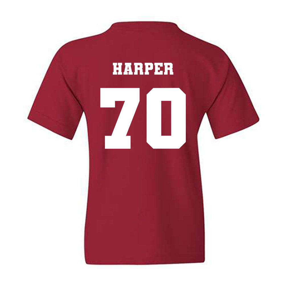 Ole Miss - NCAA Football : Devin Harper - Replica Shersey Youth T-Shirt-1