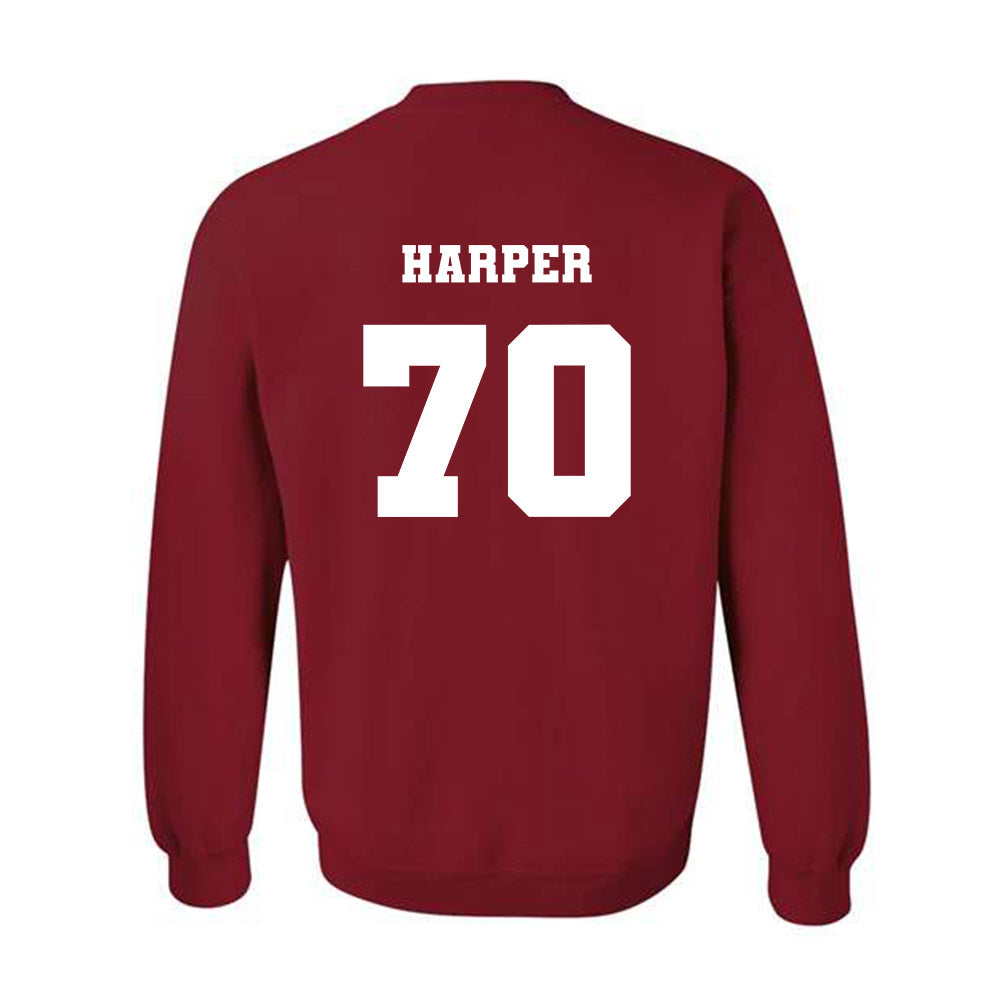 Ole Miss - NCAA Football : Devin Harper - Replica Shersey Crewneck Sweatshirt-1