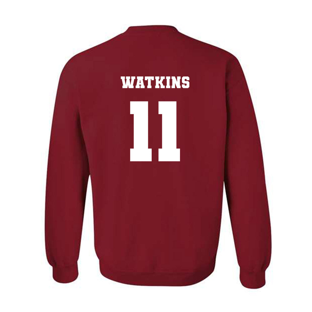 Ole Miss - NCAA Football : Jordan Watkins - Replica Shersey Crewneck Sweatshirt