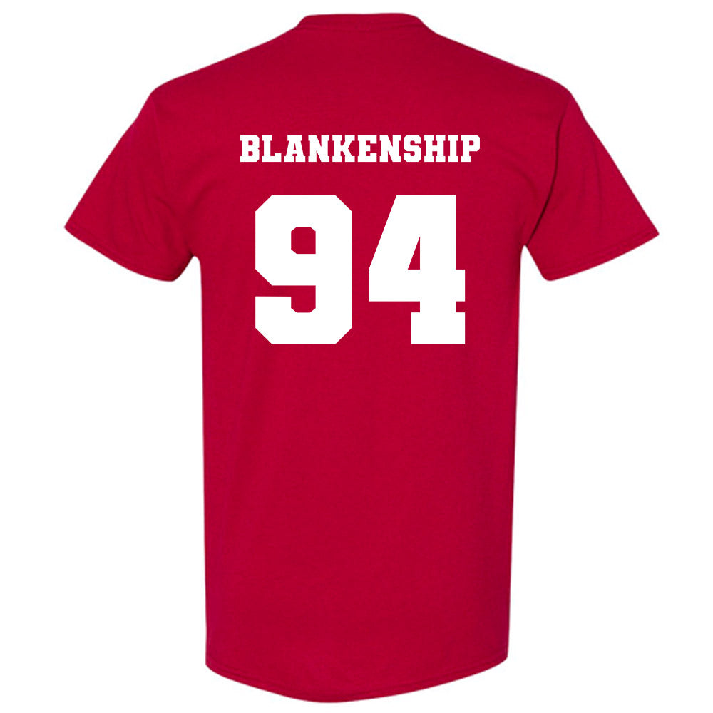 Ole Miss - NCAA Football : Caleb Blankenship - Replica Shersey T-Shirt-1