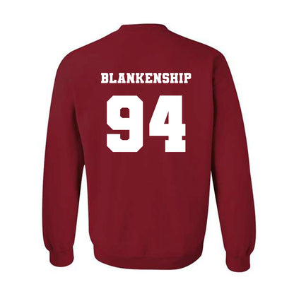 Ole Miss - NCAA Football : Caleb Blankenship - Replica Shersey Crewneck Sweatshirt-1