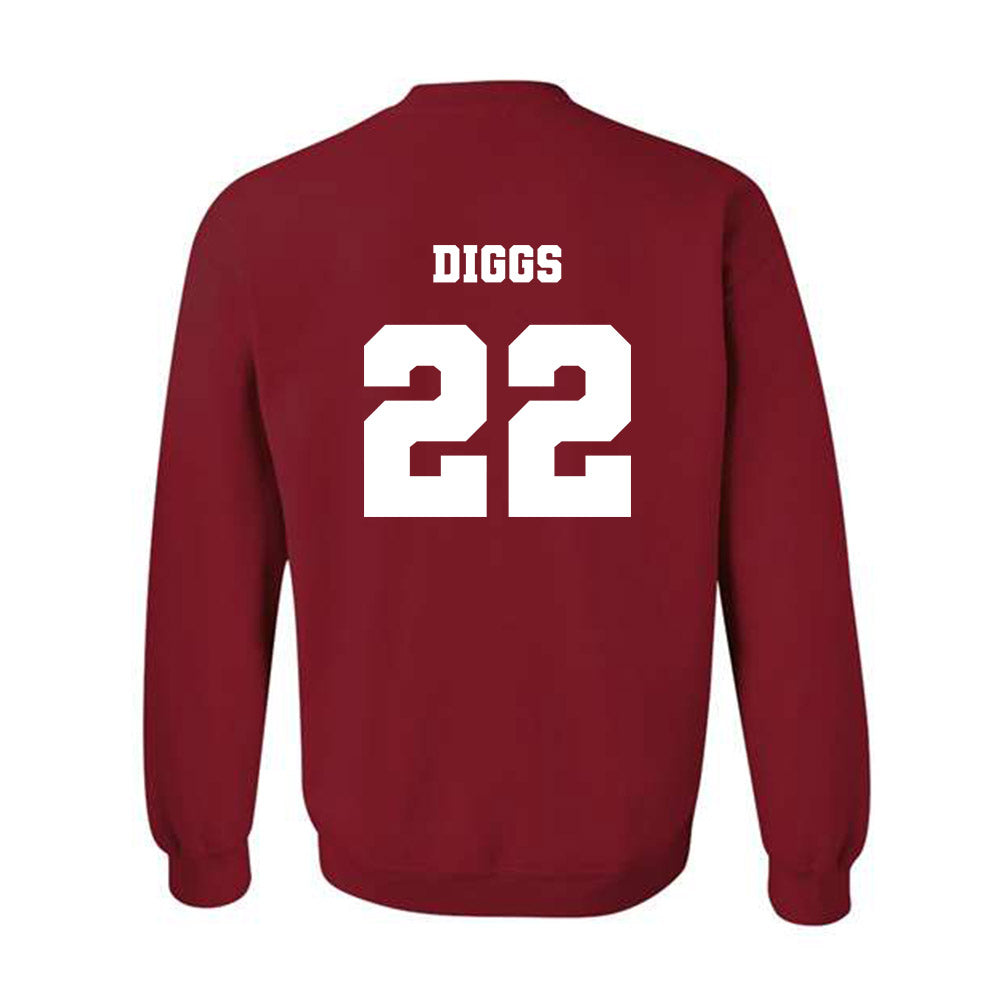 Ole Miss - NCAA Football : Logan Diggs - Replica Shersey Crewneck Sweatshirt-1