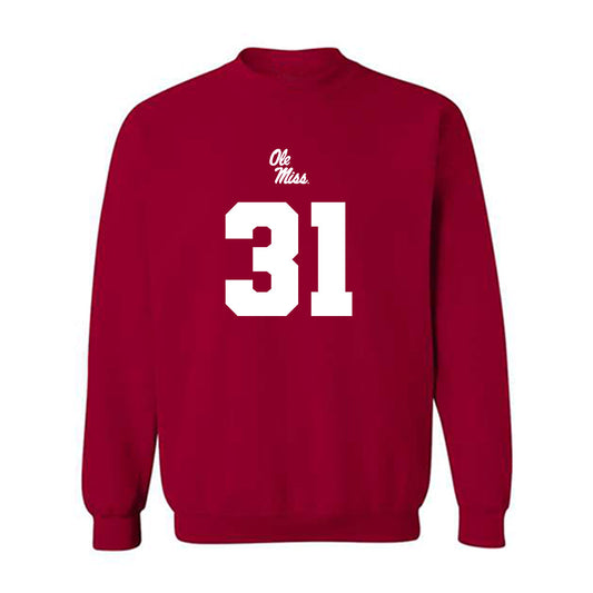 Ole Miss - NCAA Football : Ladarian Clardy - Replica Shersey Crewneck Sweatshirt-0