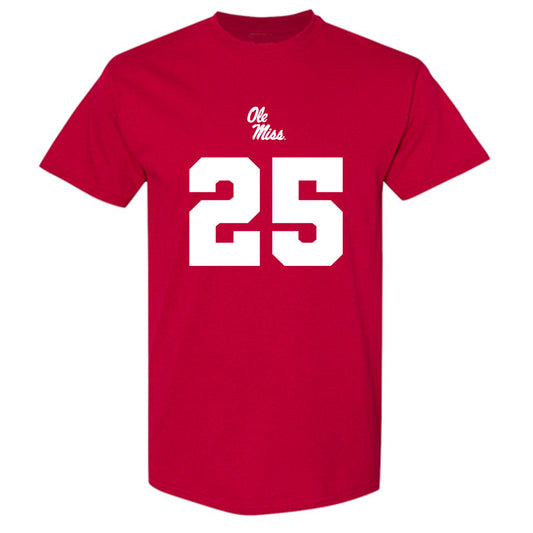 Ole Miss - NCAA Football : Maison Dunn - Replica Shersey T-Shirt-0