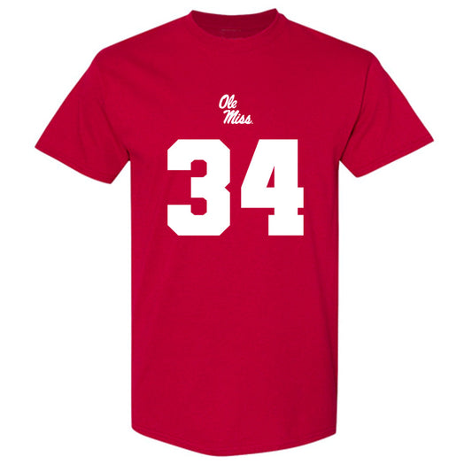 Ole Miss - NCAA Football : Raymond Collins - Replica Shersey T-Shirt-0