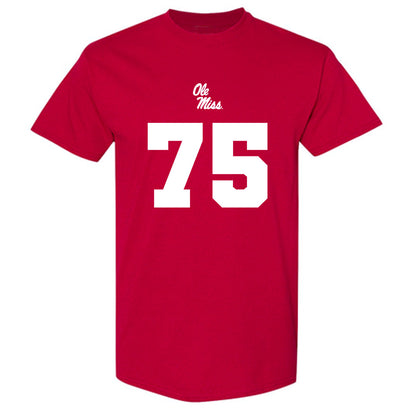 Ole Miss - NCAA Football : Patrick Kutas - Replica Shersey T-Shirt-0
