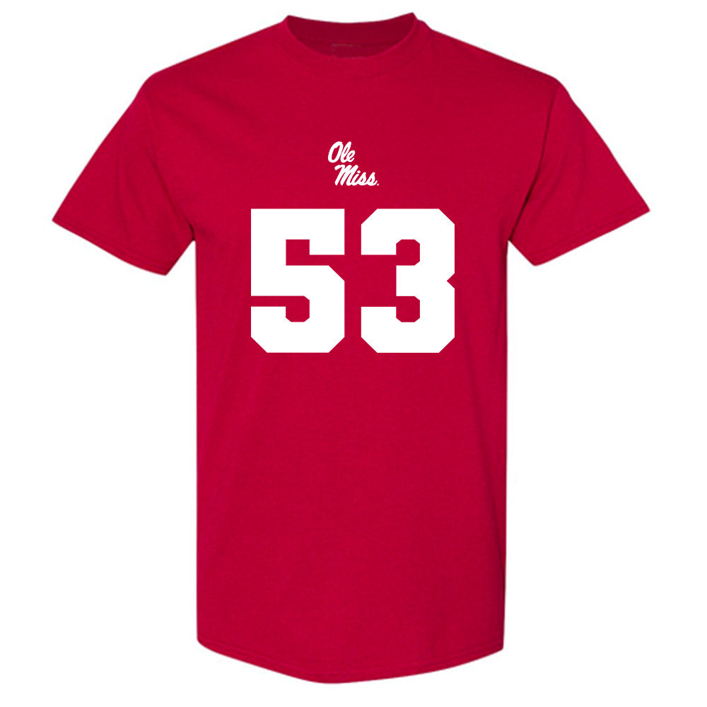 Ole Miss - NCAA Football : Joe Koury - Replica Shersey T-Shirt-0