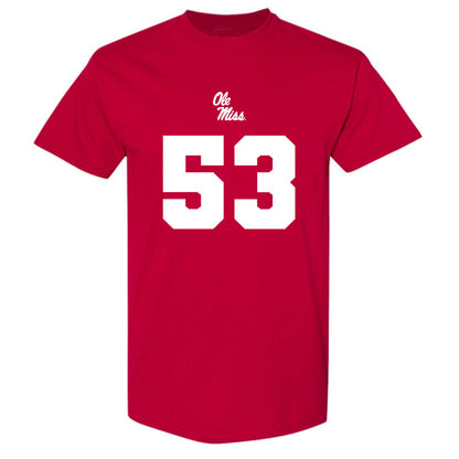 Ole Miss - NCAA Football : Joe Koury - Replica Shersey T-Shirt-0