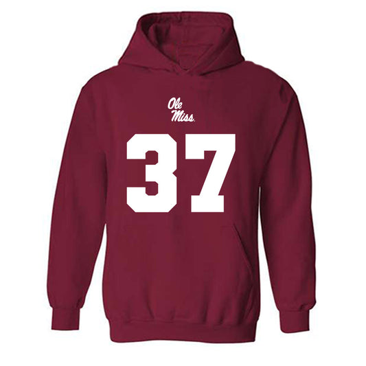 Ole Miss - NCAA Football : Austin Acton - Hooded Sweatshirt