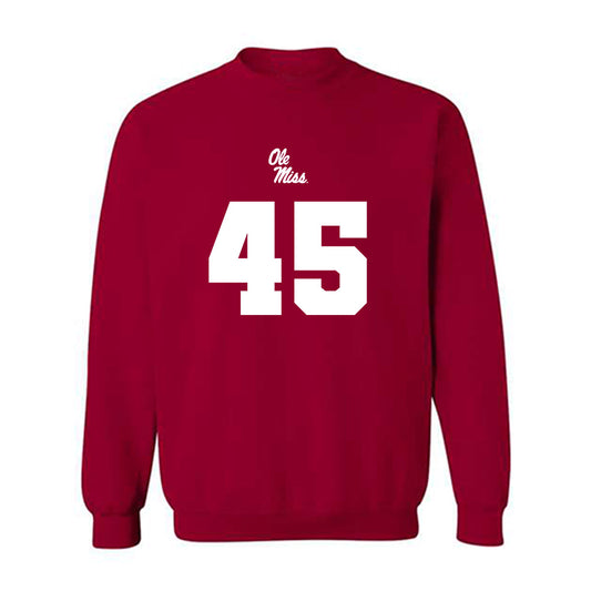 Ole Miss - NCAA Football : Talib Graham - Replica Shersey Crewneck Sweatshirt-0