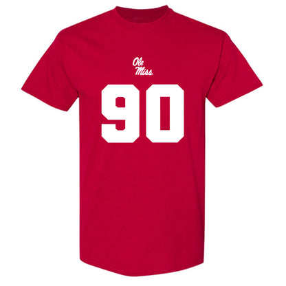 Ole Miss - NCAA Football : Jeffery Rush Jr - Replica Shersey T-Shirt-0