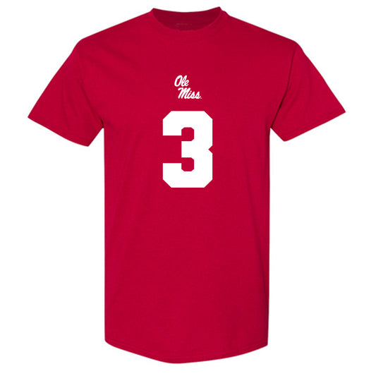 Ole Miss - NCAA Football : Sage Ryan - Replica Shersey T-Shirt-0