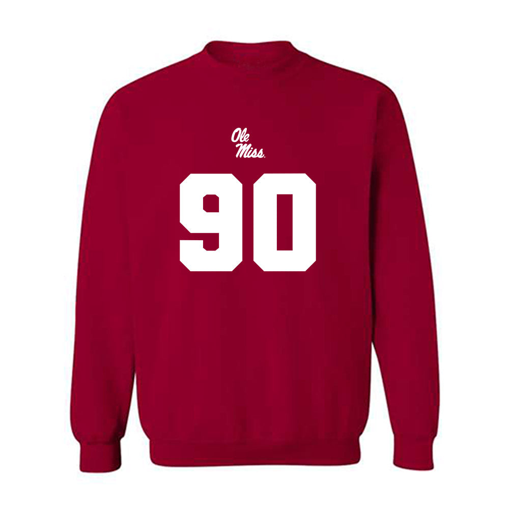 Ole Miss - NCAA Football : Jeffery Rush Jr - Replica Shersey Crewneck Sweatshirt-0