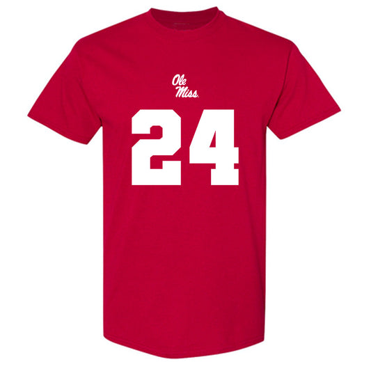 Ole Miss - NCAA Football : Andy Jaffe - Replica Shersey T-Shirt-0