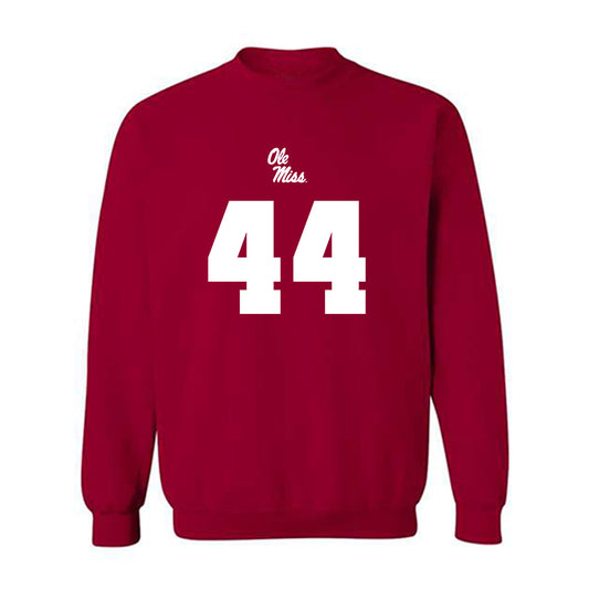Ole Miss - NCAA Football : Andrew Jones - Replica Shersey Crewneck Sweatshirt-0