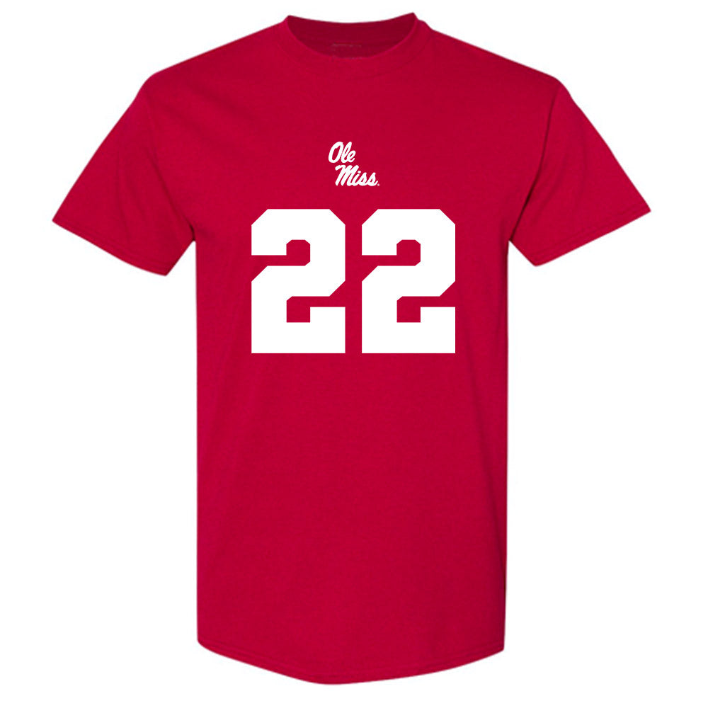 Ole Miss - NCAA Football : Logan Diggs - Replica Shersey T-Shirt-0