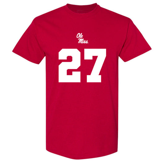 Ole Miss - NCAA Football : Pat Broomfield - T-Shirt