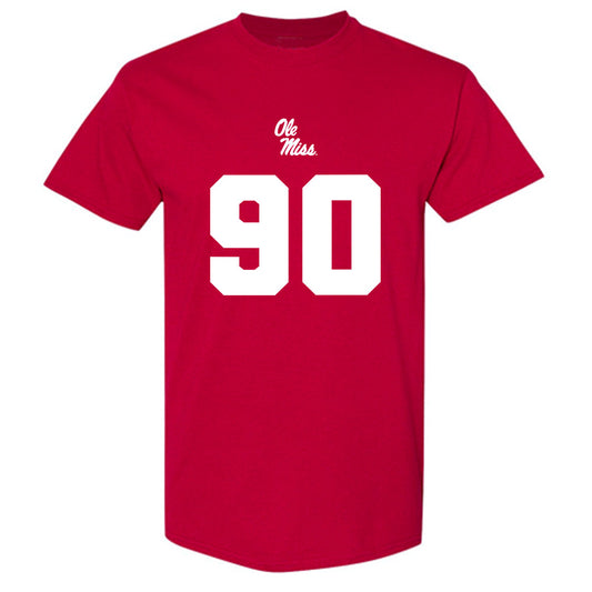 Ole Miss - NCAA Football : Jeffery Rush Jr. - Replica Shersey T-Shirt-0