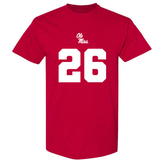 Ole Miss - NCAA Football : Taylor Groves - Replica Shersey T-Shirt-0