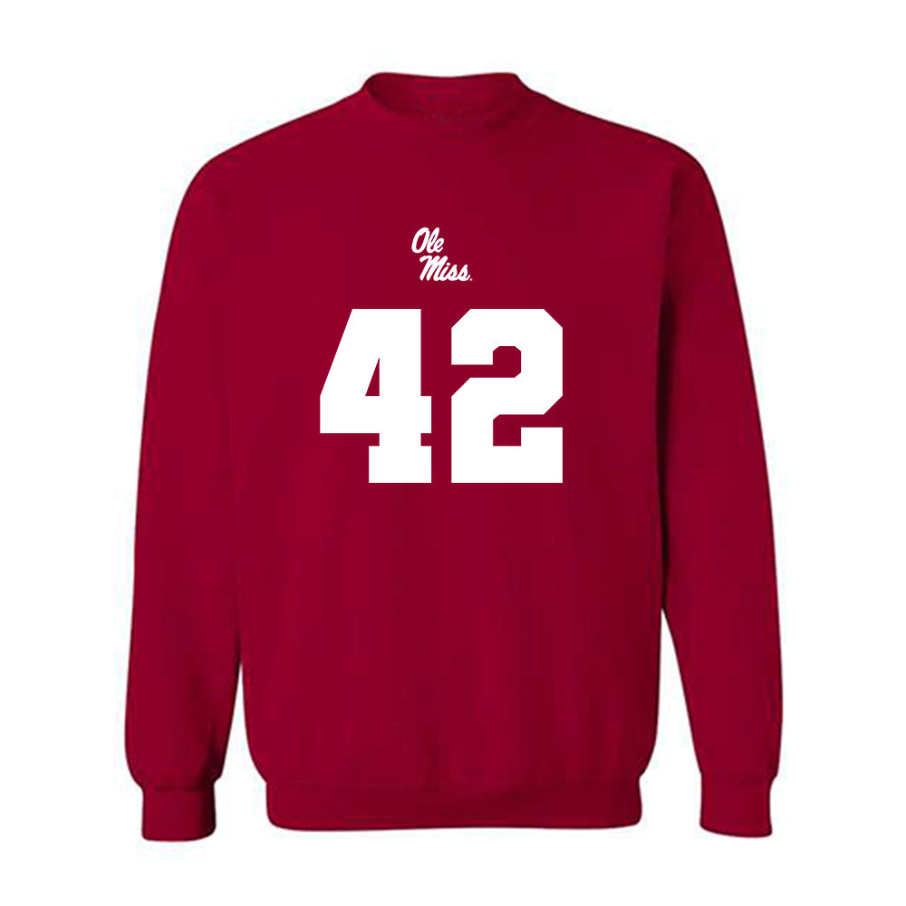 Ole Miss - NCAA Football : Bryson Walters - Replica Shersey Crewneck Sweatshirt-0