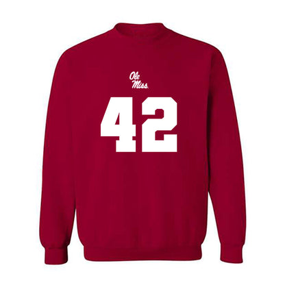 Ole Miss - NCAA Football : Bryson Walters - Replica Shersey Crewneck Sweatshirt-0
