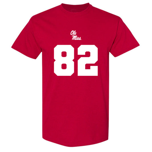 Ole Miss - NCAA Football : Joshua Pfeifer - Replica Shersey T-Shirt-0
