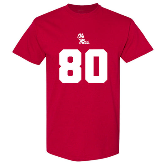 Ole Miss - NCAA Football : Hayden Bradley - Replica Shersey T-Shirt-0