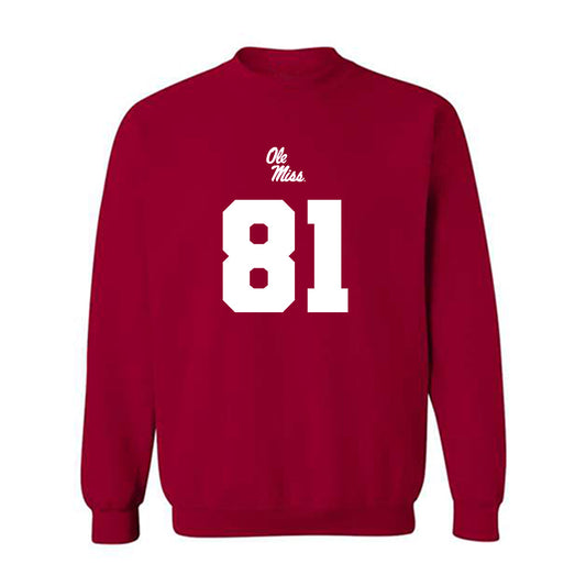 Ole Miss - NCAA Football : Samari Reed - Replica Shersey Crewneck Sweatshirt-0
