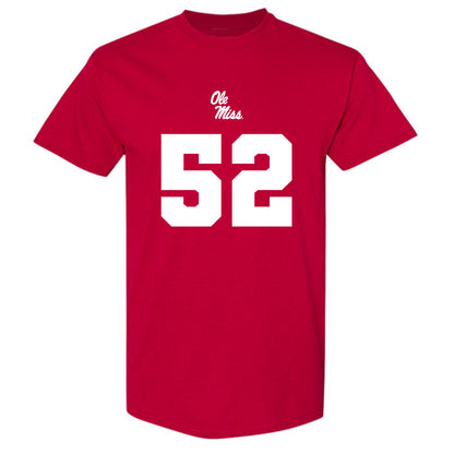 Ole Miss - NCAA Football : Julius Buelow - Replica Shersey T-Shirt-0