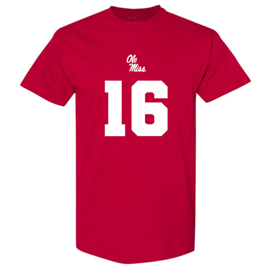 Ole Miss - NCAA Football : Wydett Williams Jr. - Replica Shersey T-Shirt-0