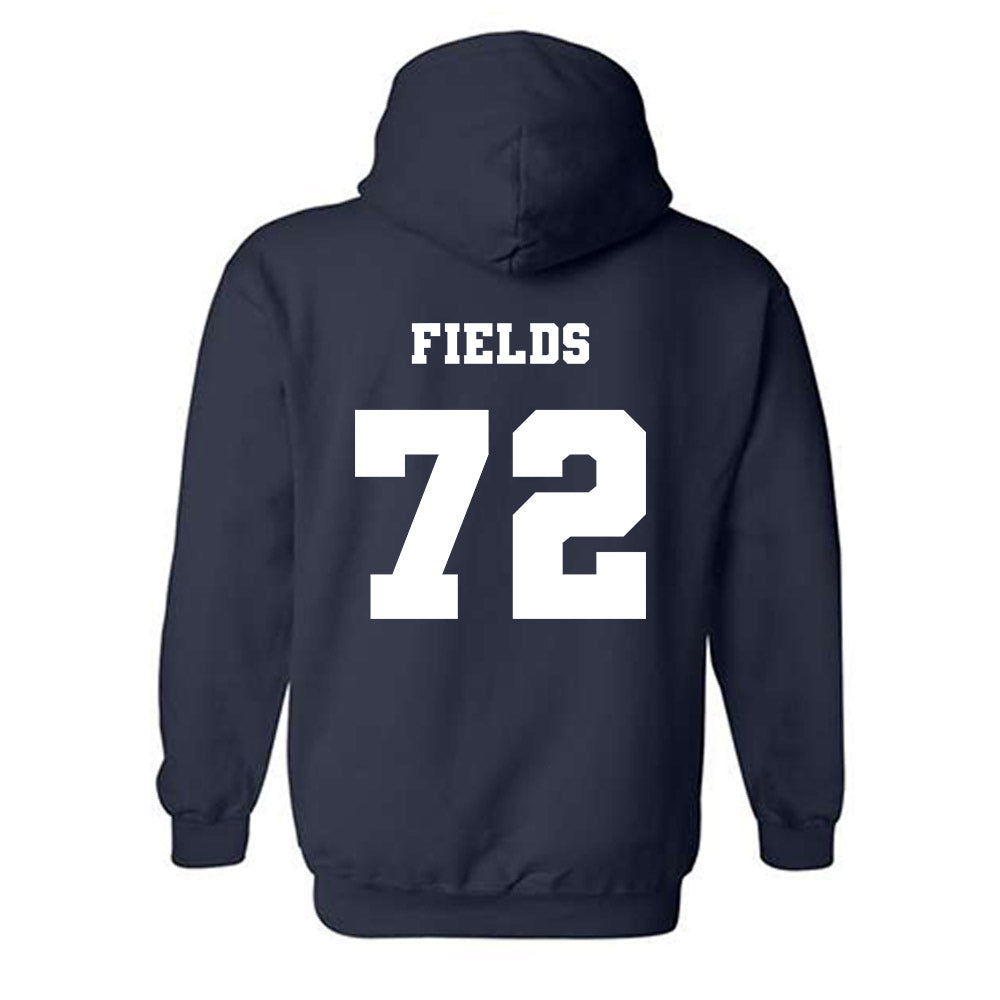 Ole Miss - NCAA Football : Ethan Fields - Hooded Sweatshirt Replica Shersey