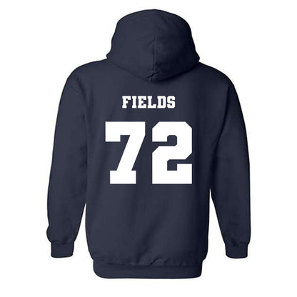 Ole Miss - NCAA Football : Ethan Fields - Hooded Sweatshirt Replica Shersey