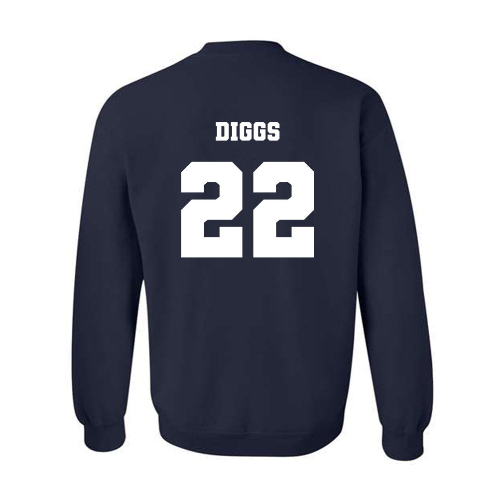 Ole Miss - NCAA Football : Logan Diggs - Replica Shersey Crewneck Sweatshirt-1