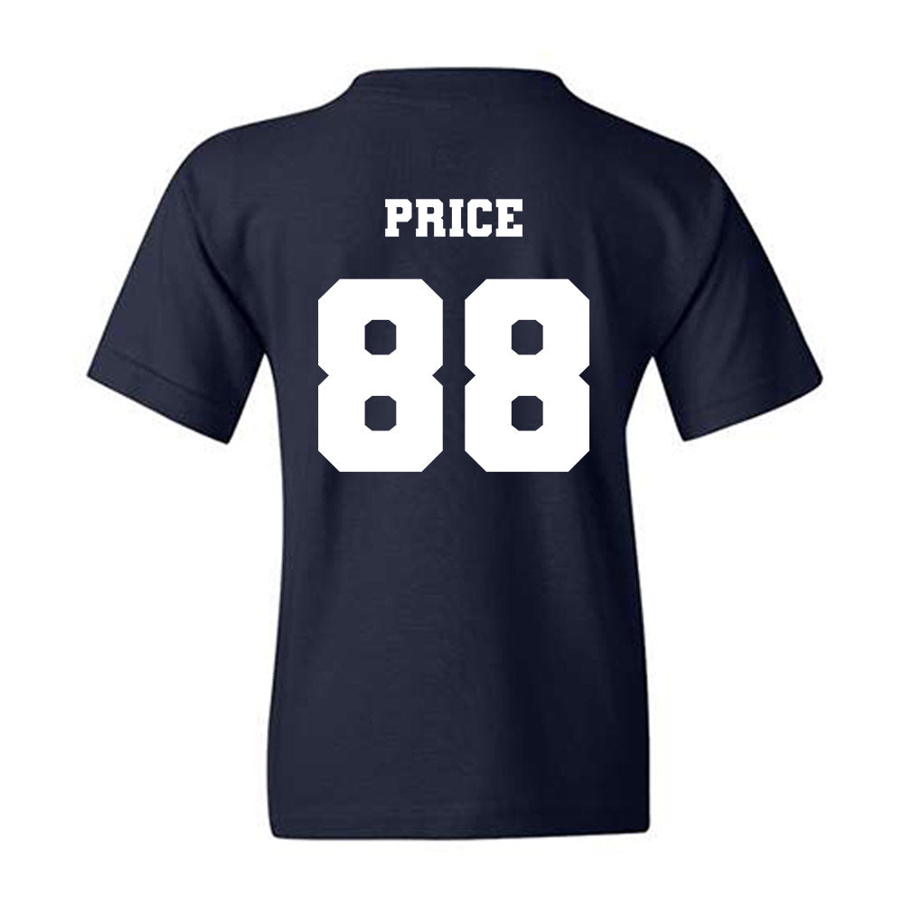 Ole Miss - NCAA Football : Devin Price - Replica Shersey Youth T-Shirt-1