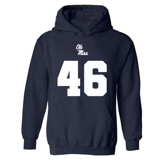 Ole Miss - NCAA Football : Cooper Cannon - Replica Shersey Hooded Sweatshirt-0
