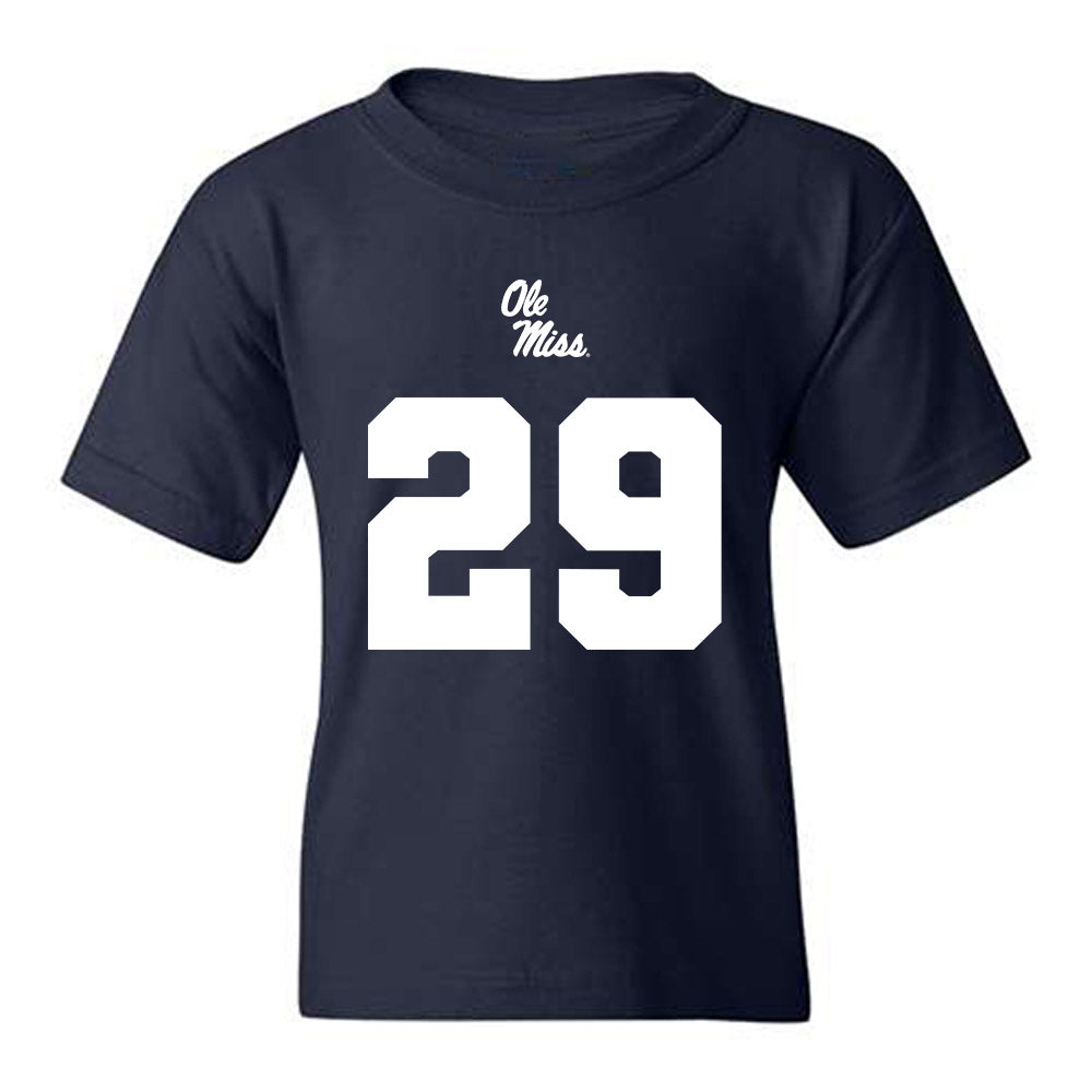 Ole Miss - NCAA Football : Nick Cull - Replica Shersey Youth T-Shirt-0