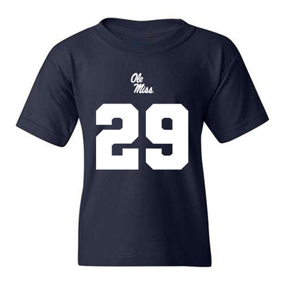 Ole Miss - NCAA Football : Nick Cull - Replica Shersey Youth T-Shirt-0
