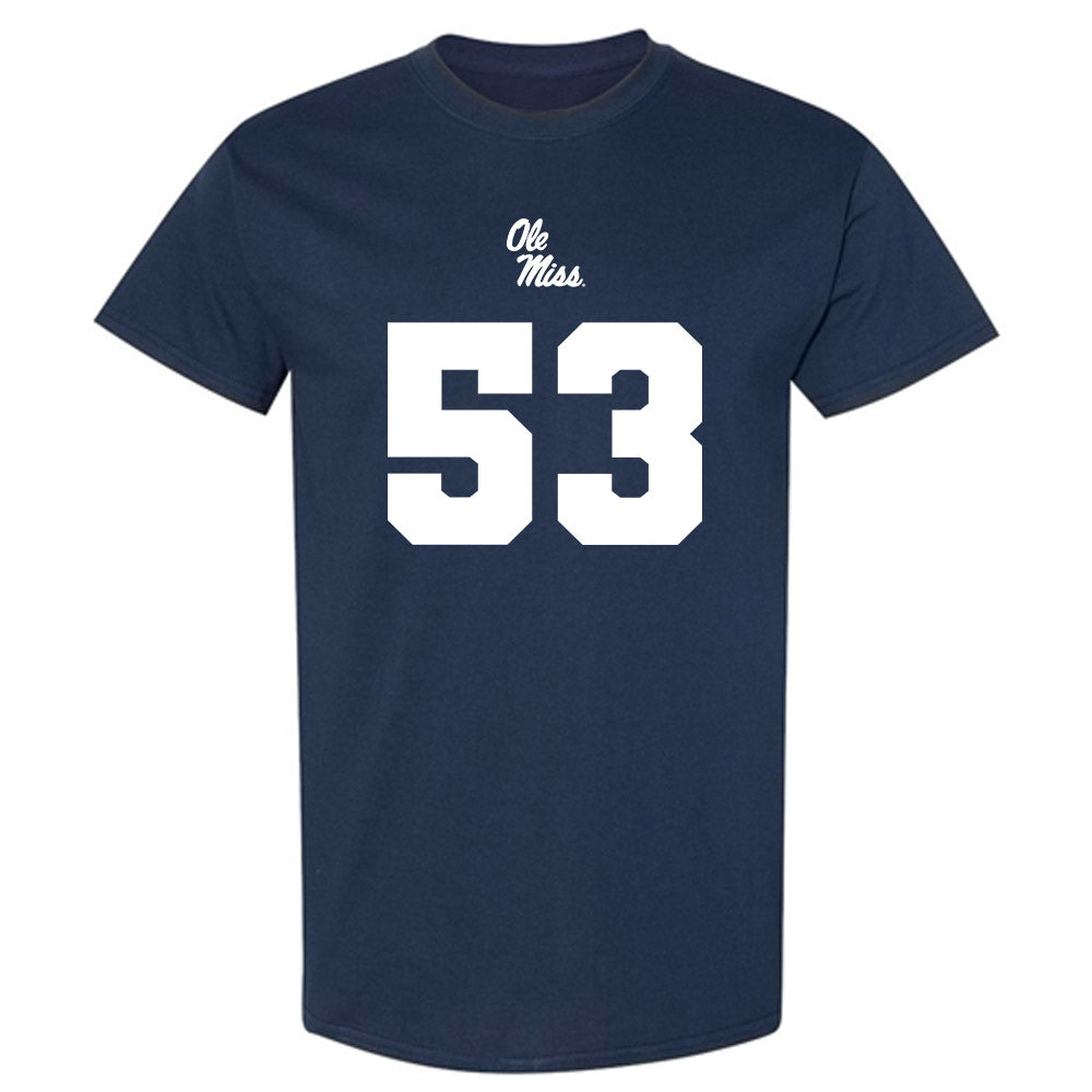 Ole Miss - NCAA Football : Joe Koury - Replica Shersey T-Shirt-0