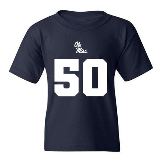 Ole Miss - NCAA Football : Jayden Williams - Replica Shersey Youth T-Shirt-0
