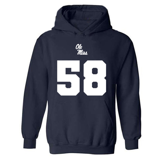 Ole Miss - NCAA Football : Jude Foster - Hooded Sweatshirt