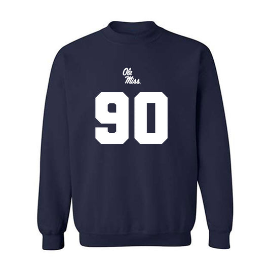 Ole Miss - NCAA Football : Jeffery Rush Jr. - Replica Shersey Crewneck Sweatshirt-0
