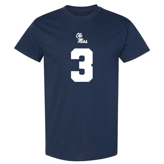 Ole Miss - NCAA Football : Sage Ryan - Replica Shersey T-Shirt-0