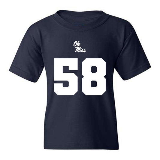 Ole Miss - NCAA Football : Jude Foster - Youth T-Shirt