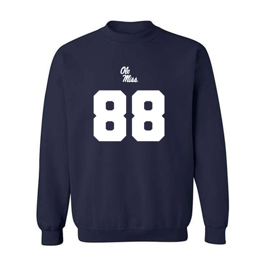 Ole Miss - NCAA Football : Devin Price - Replica Shersey Crewneck Sweatshirt-0