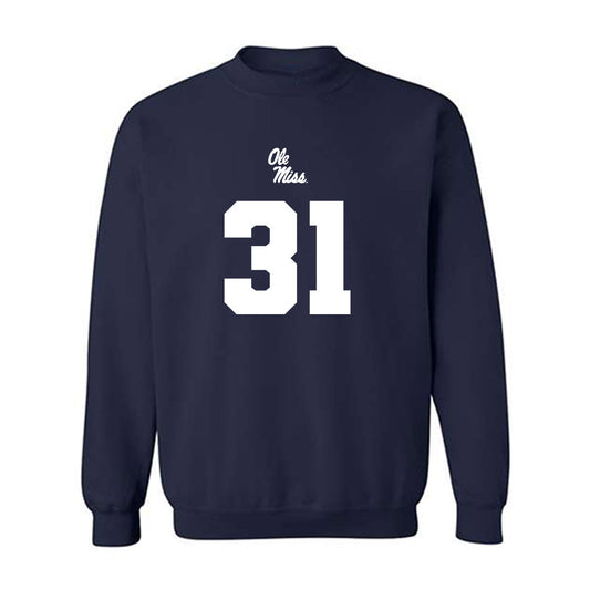 Ole Miss - NCAA Football : Ladarian Clardy - Replica Shersey Crewneck Sweatshirt-0