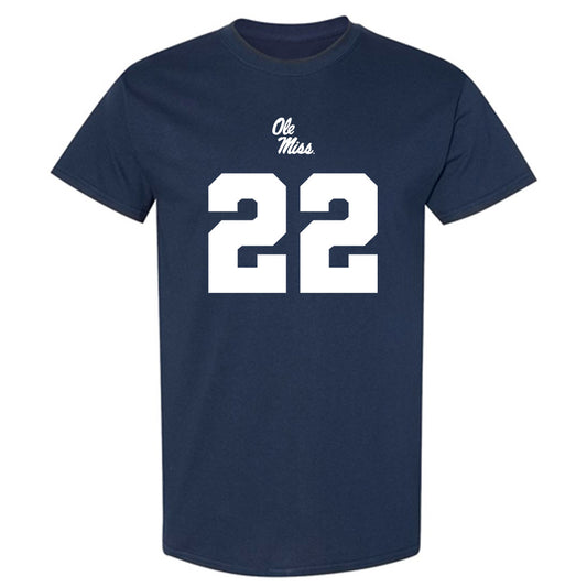 Ole Miss - NCAA Football : Logan Diggs - Replica Shersey T-Shirt-0