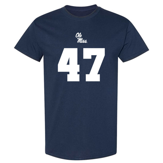 Ole Miss - NCAA Football : Anthony Aguirre - Replica Shersey T-Shirt-0