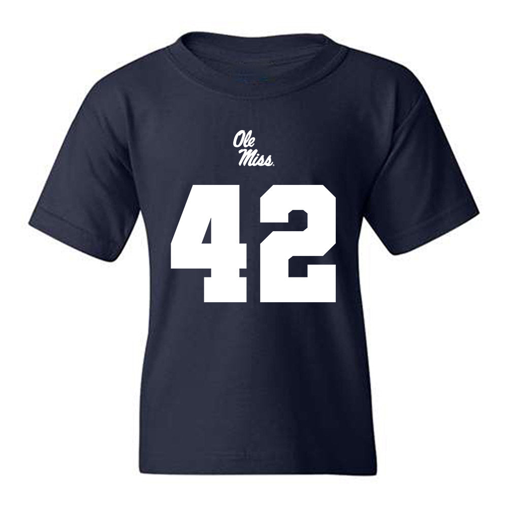 Ole Miss - NCAA Football : Bryson Walters - Replica Shersey Youth T-Shirt-0