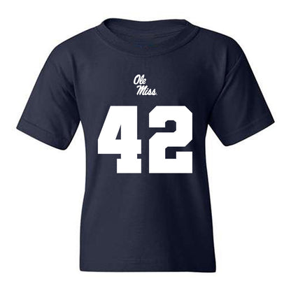Ole Miss - NCAA Football : Bryson Walters - Replica Shersey Youth T-Shirt-0