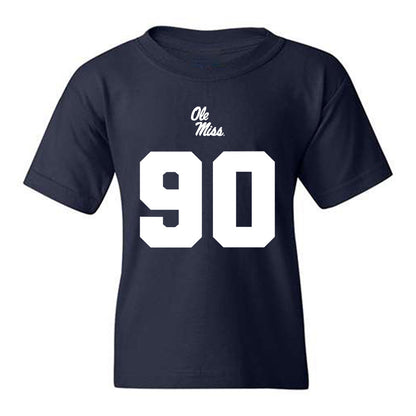 Ole Miss - NCAA Football : Jeffery Rush Jr. - Replica Shersey Youth T-Shirt-0